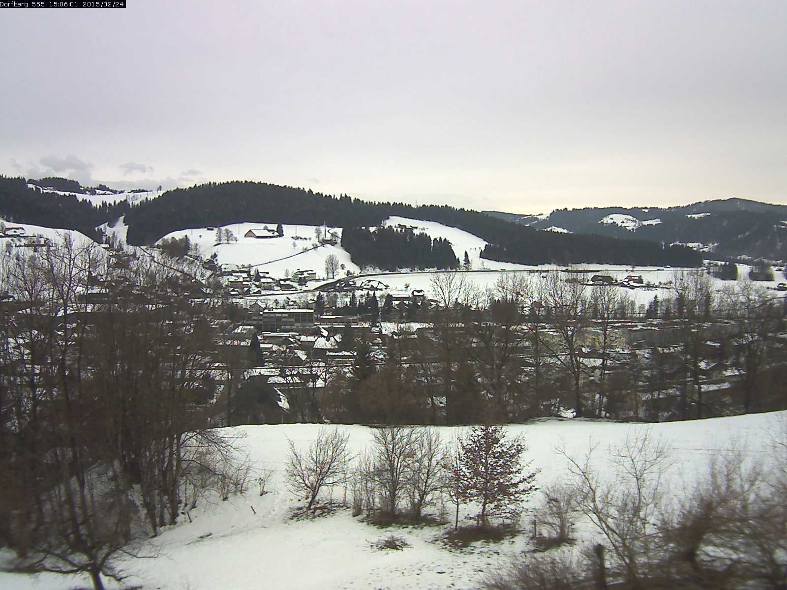 Webcam-Bild: Aussicht vom Dorfberg in Langnau 20150224-150601