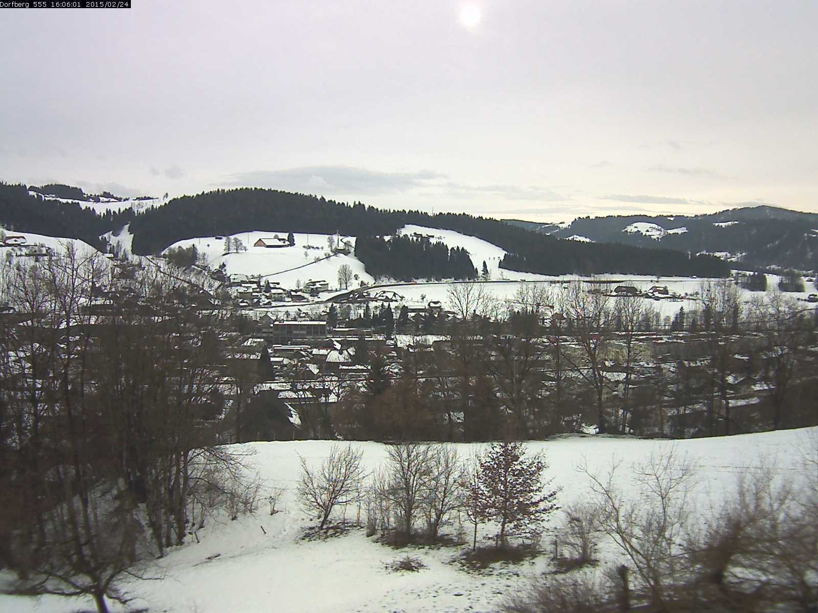 Webcam-Bild: Aussicht vom Dorfberg in Langnau 20150224-160601