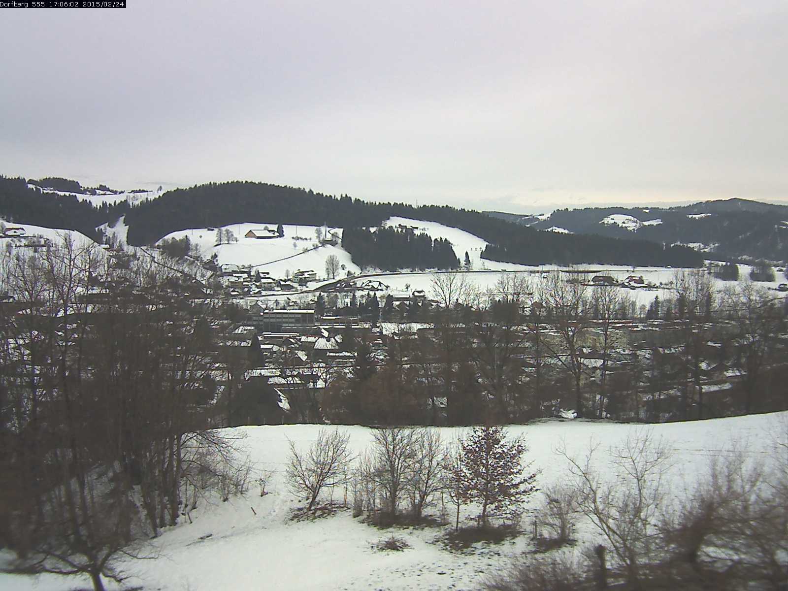Webcam-Bild: Aussicht vom Dorfberg in Langnau 20150224-170601