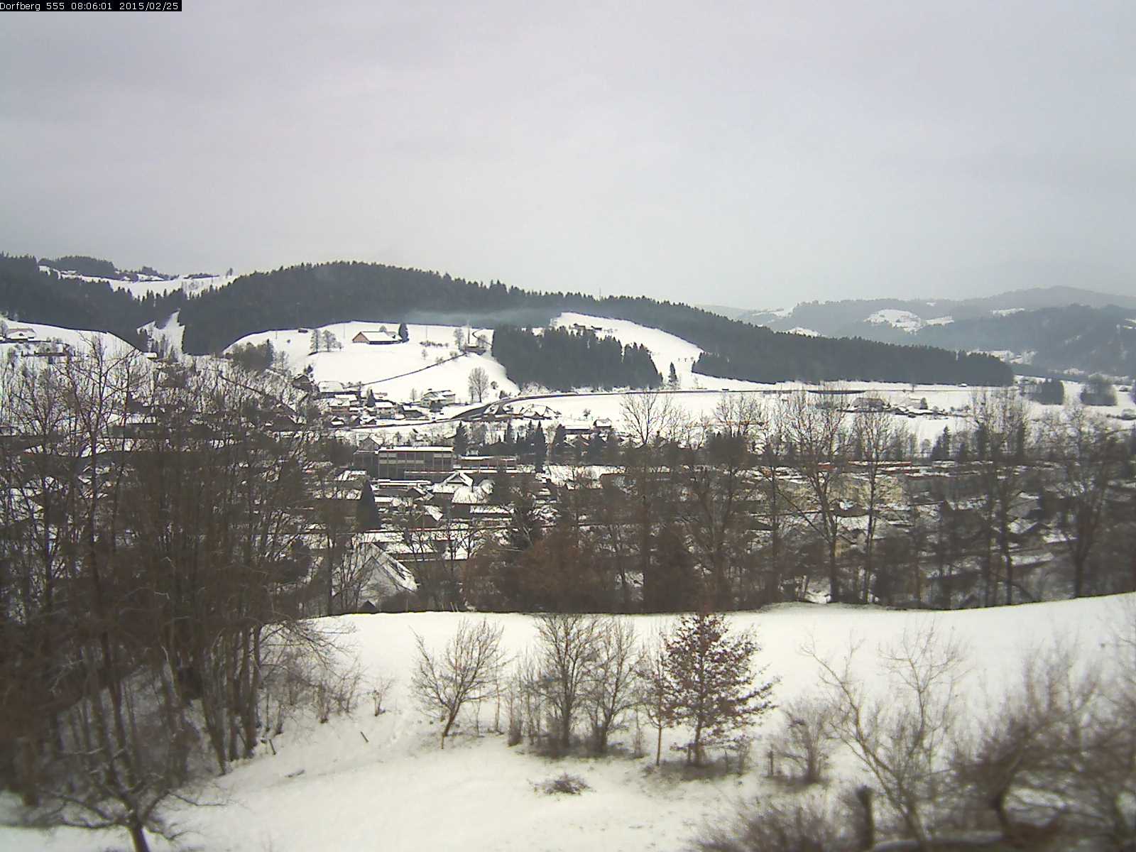 Webcam-Bild: Aussicht vom Dorfberg in Langnau 20150225-080601