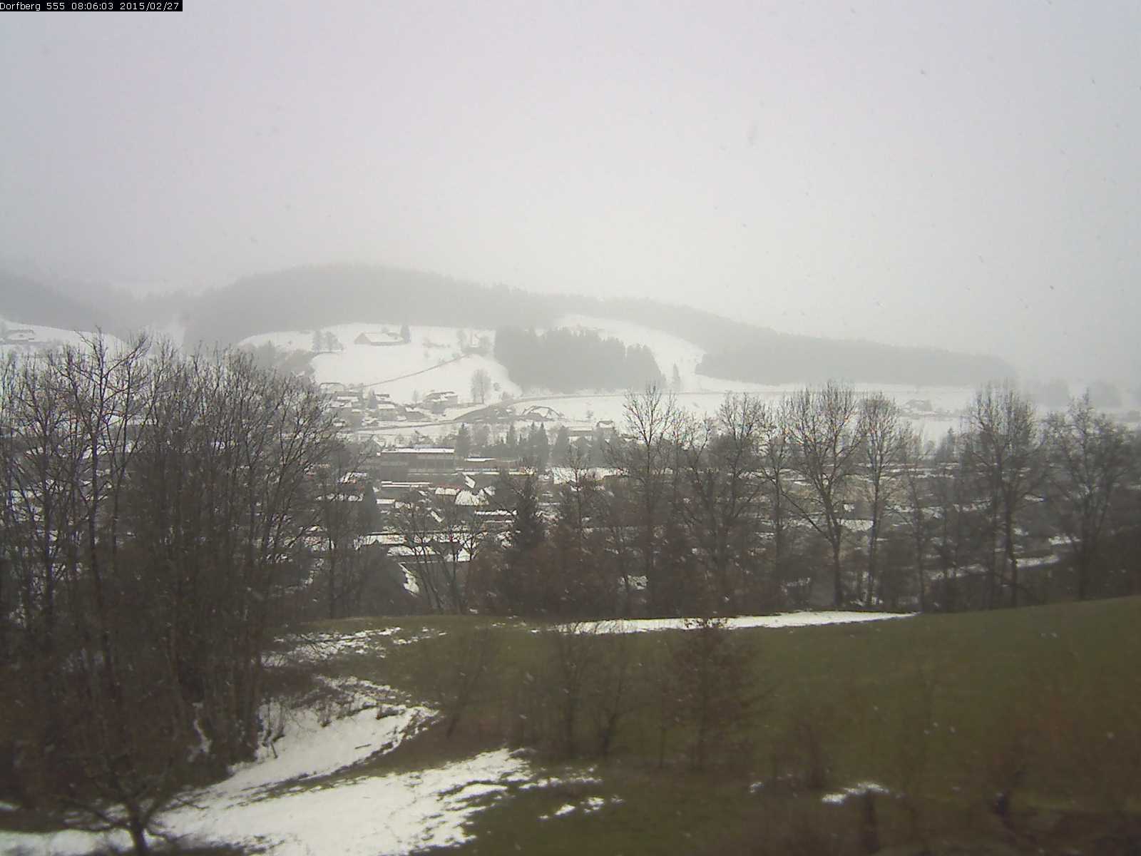 Webcam-Bild: Aussicht vom Dorfberg in Langnau 20150227-080601