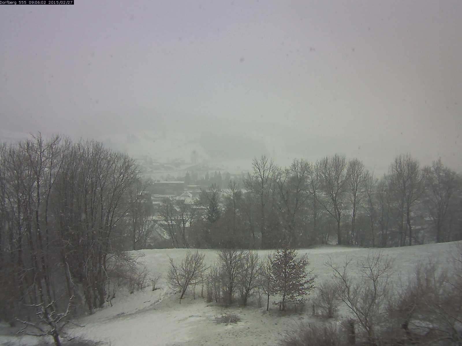 Webcam-Bild: Aussicht vom Dorfberg in Langnau 20150227-090601