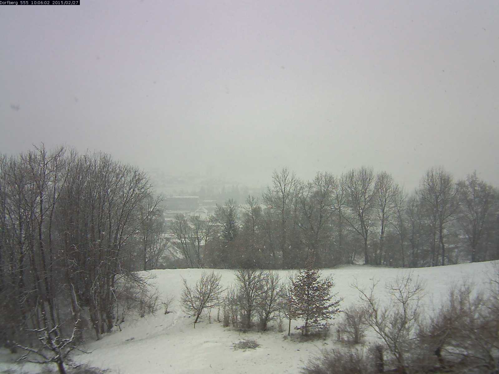 Webcam-Bild: Aussicht vom Dorfberg in Langnau 20150227-100601