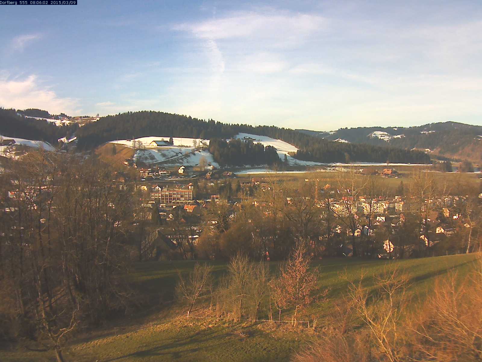 Webcam-Bild: Aussicht vom Dorfberg in Langnau 20150309-080601