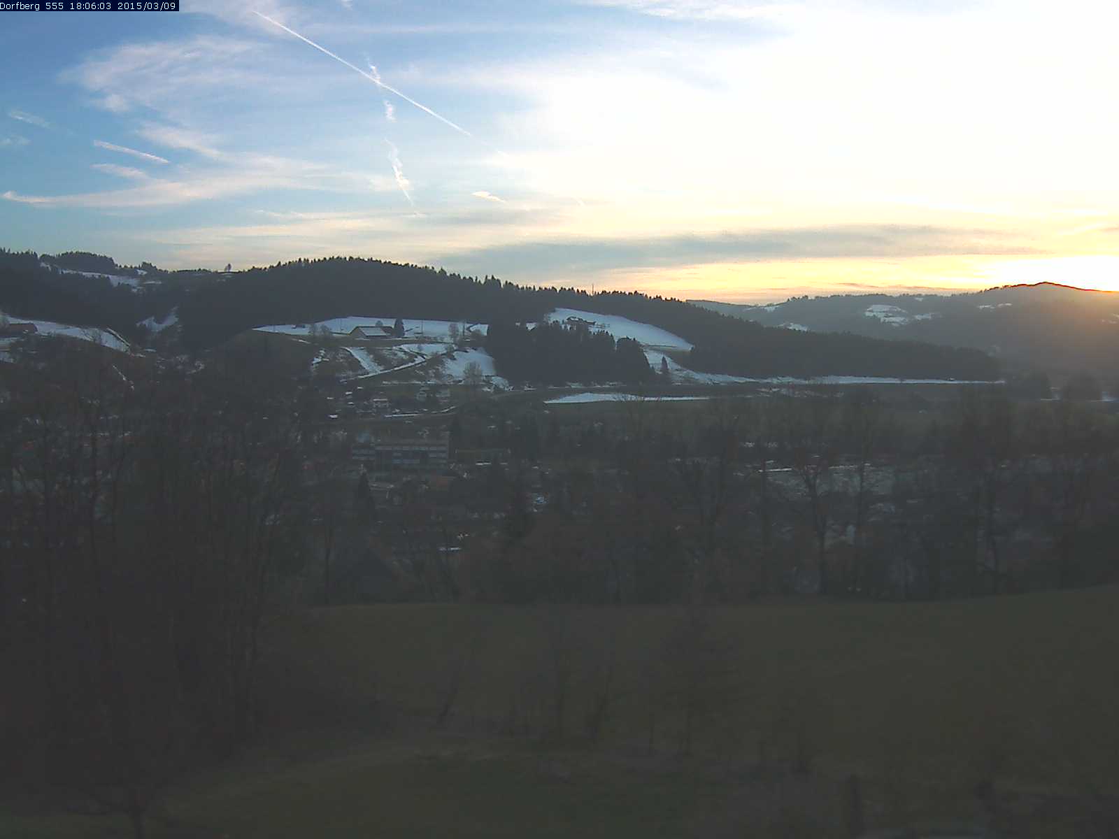 Webcam-Bild: Aussicht vom Dorfberg in Langnau 20150309-180601