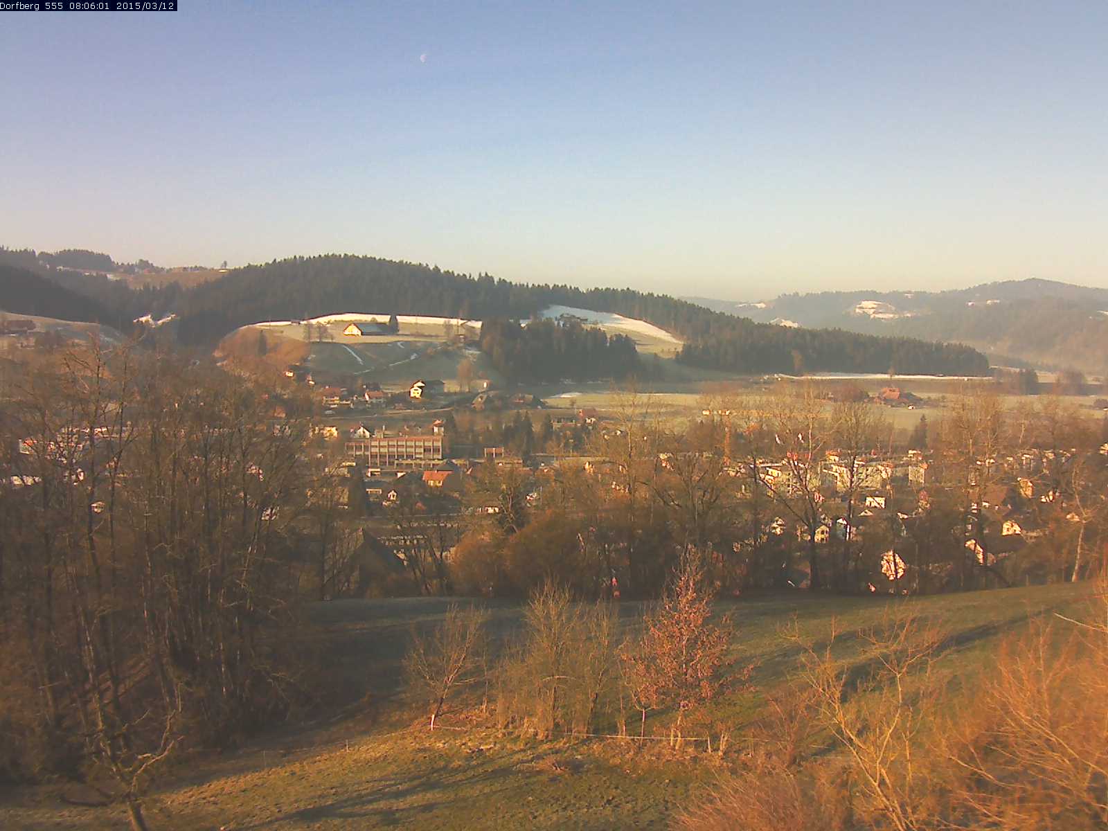 Webcam-Bild: Aussicht vom Dorfberg in Langnau 20150312-080601
