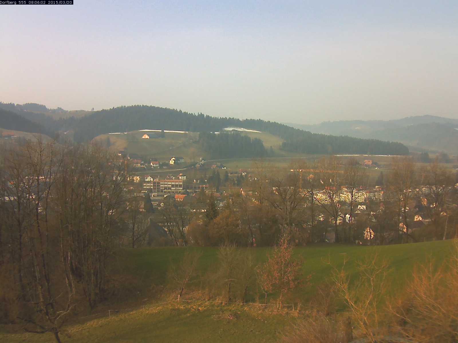 Webcam-Bild: Aussicht vom Dorfberg in Langnau 20150320-080601