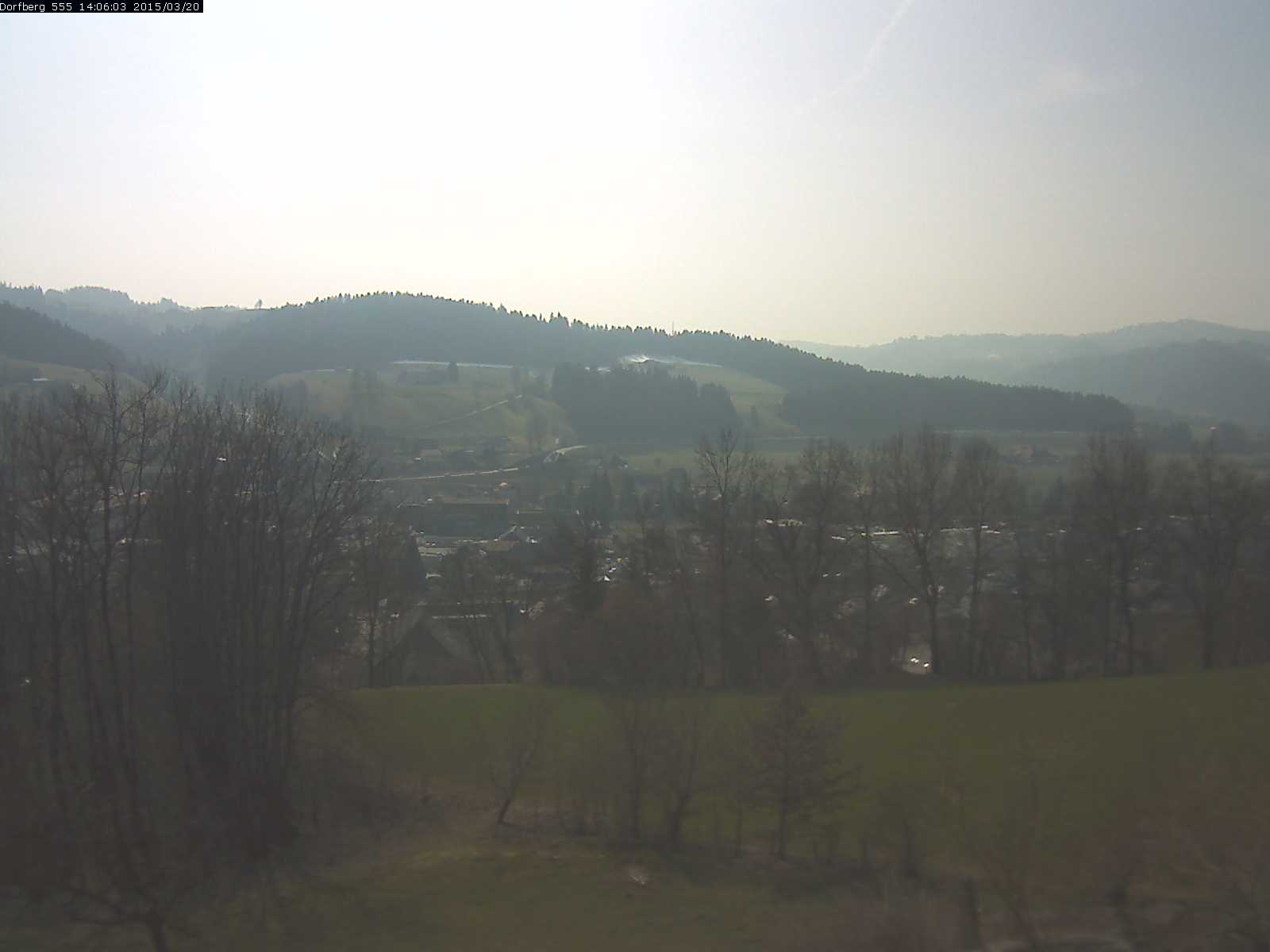 Webcam-Bild: Aussicht vom Dorfberg in Langnau 20150320-140601
