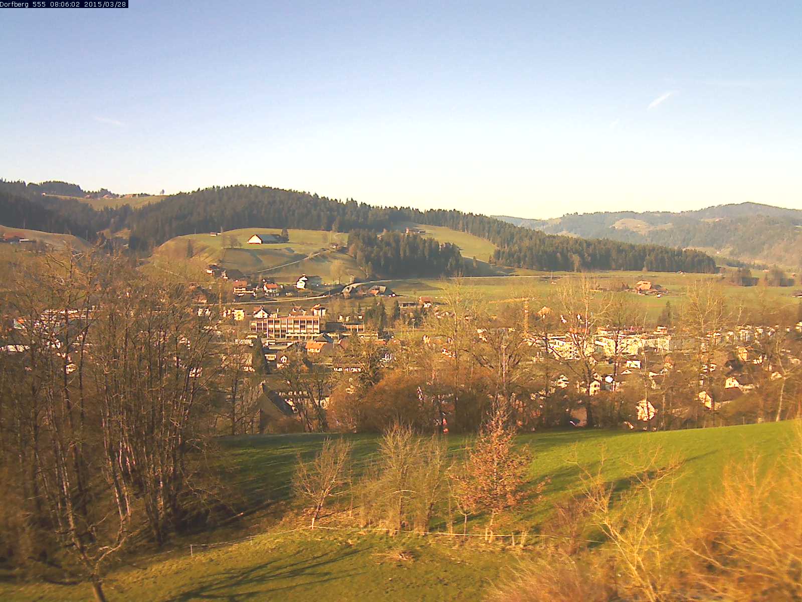 Webcam-Bild: Aussicht vom Dorfberg in Langnau 20150328-080601