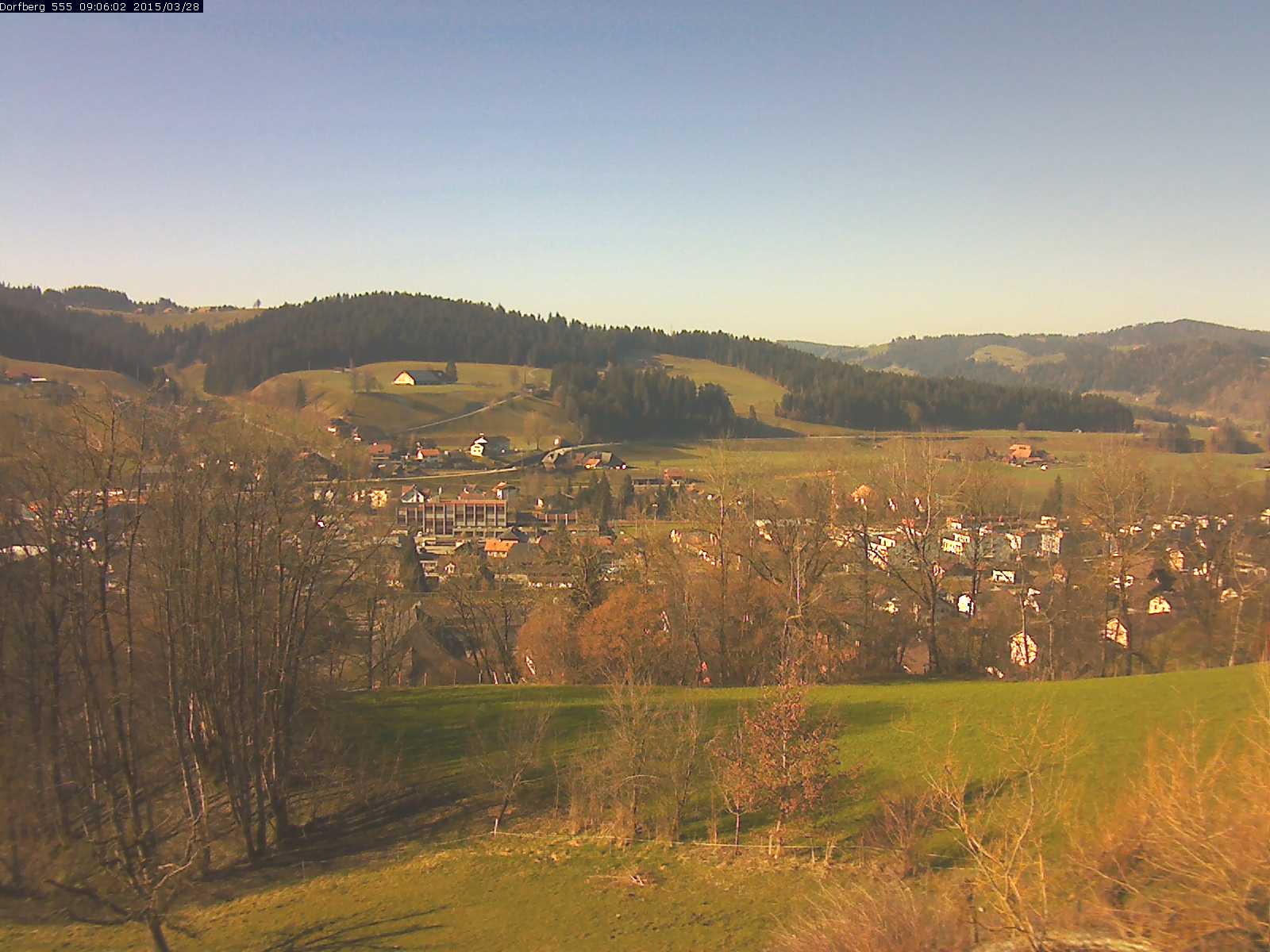 Webcam-Bild: Aussicht vom Dorfberg in Langnau 20150328-090601