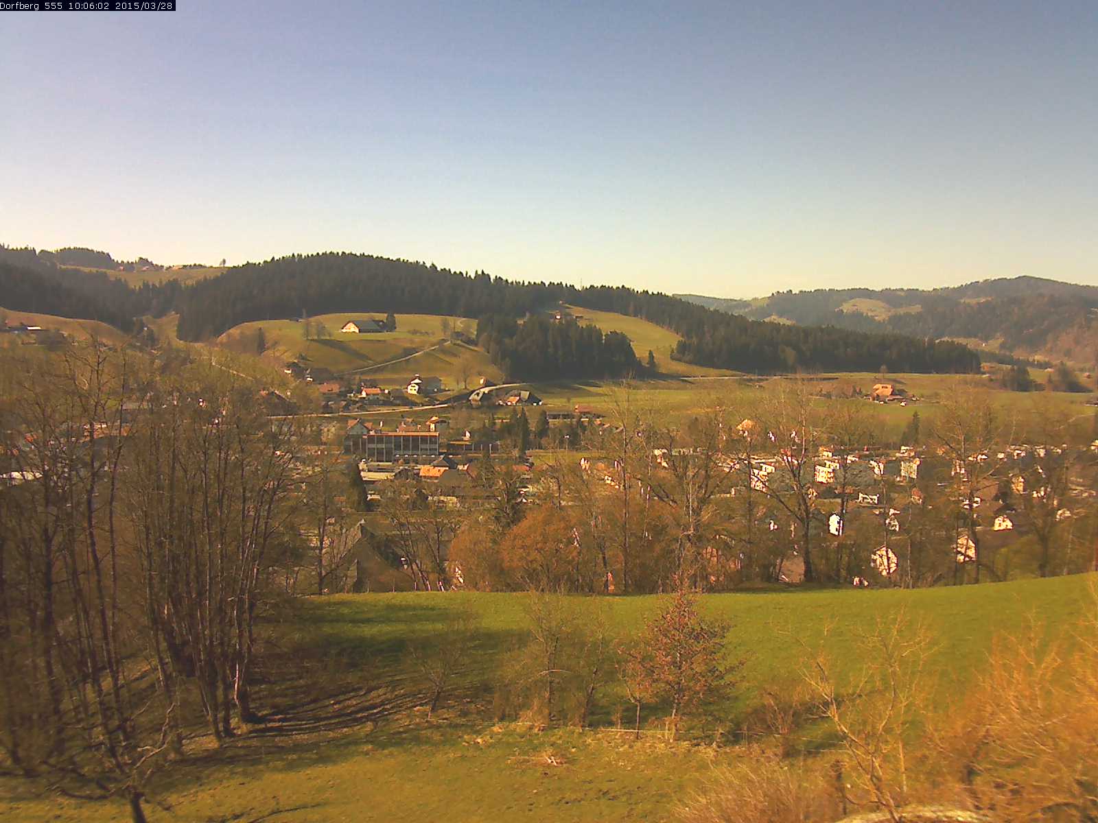 Webcam-Bild: Aussicht vom Dorfberg in Langnau 20150328-100601