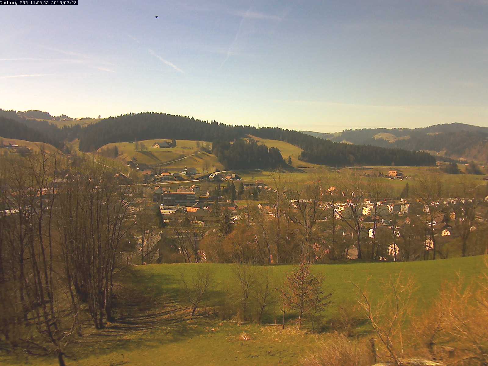 Webcam-Bild: Aussicht vom Dorfberg in Langnau 20150328-110601