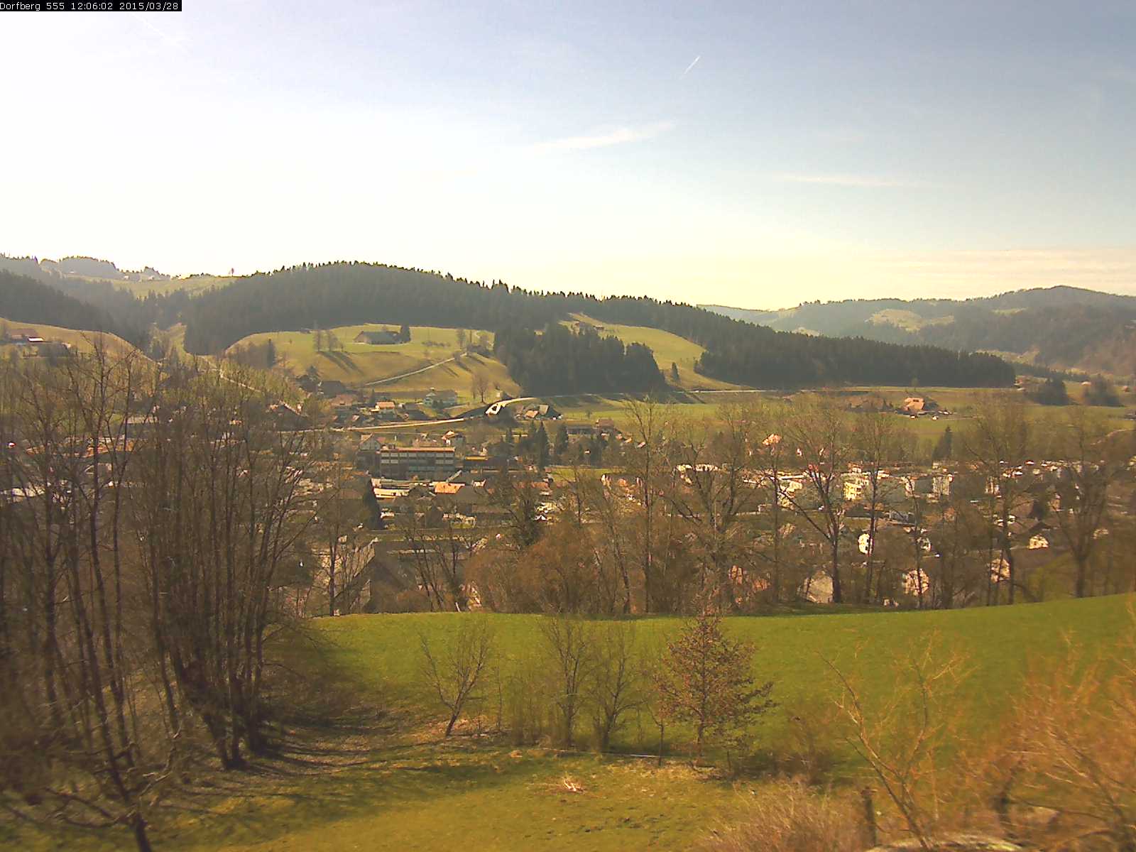 Webcam-Bild: Aussicht vom Dorfberg in Langnau 20150328-120601