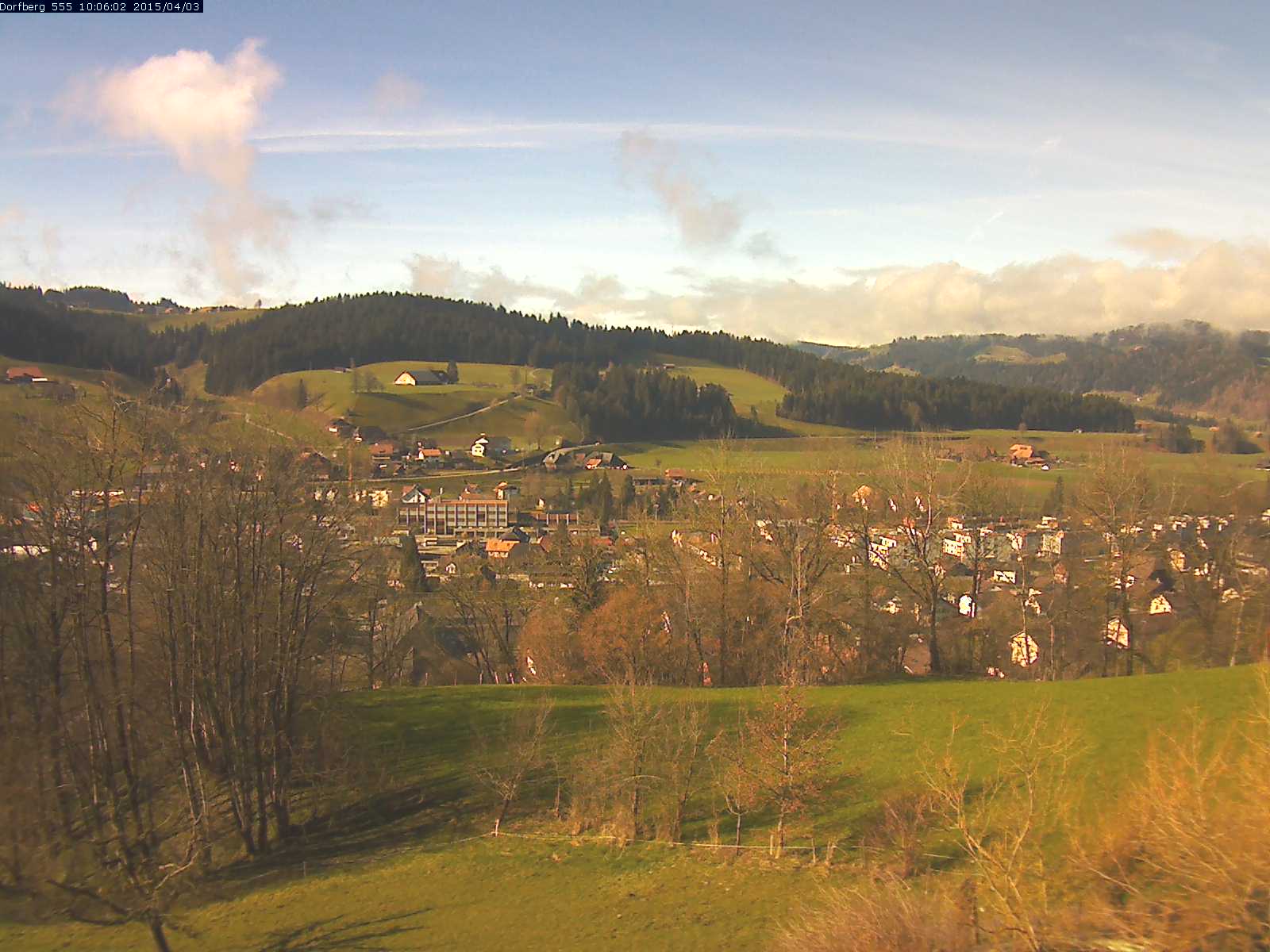 Webcam-Bild: Aussicht vom Dorfberg in Langnau 20150403-100601