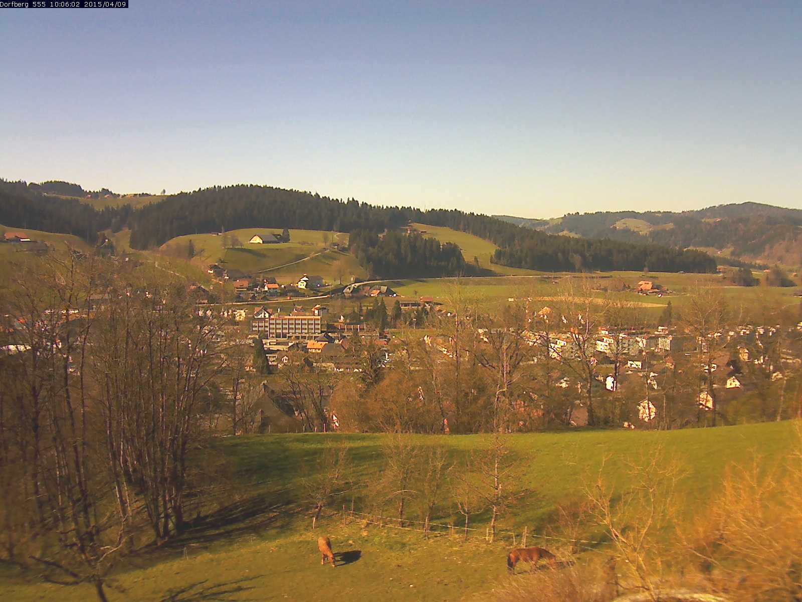 Webcam-Bild: Aussicht vom Dorfberg in Langnau 20150409-100601