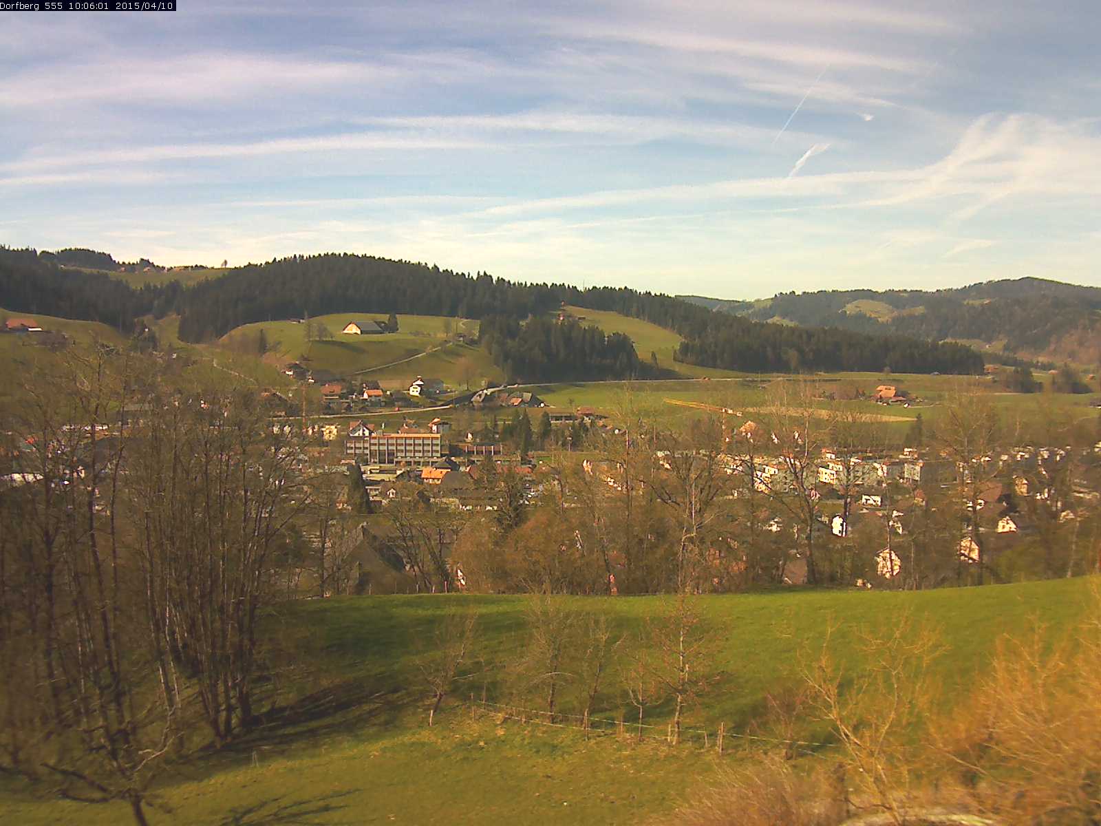 Webcam-Bild: Aussicht vom Dorfberg in Langnau 20150410-100601