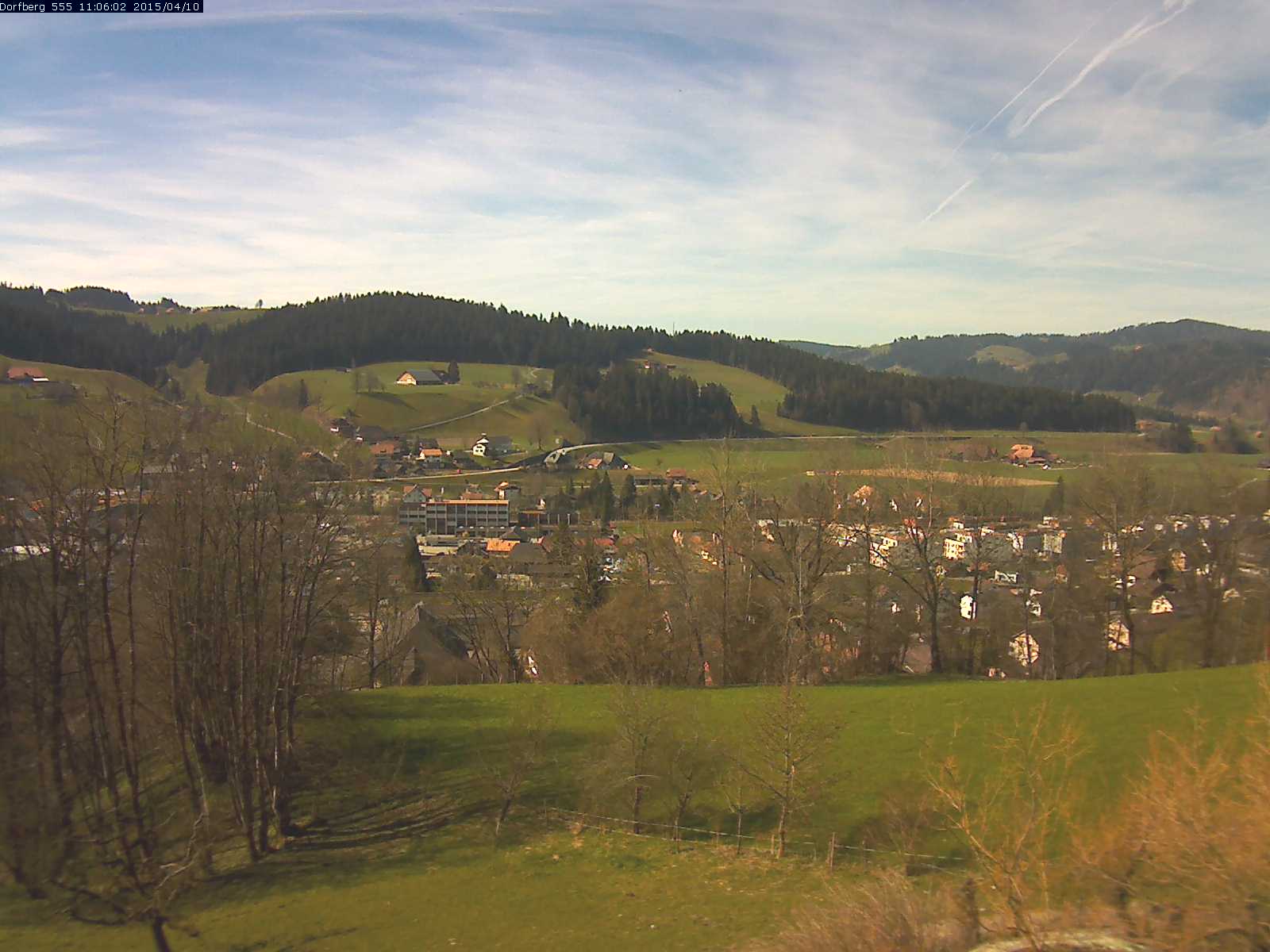 Webcam-Bild: Aussicht vom Dorfberg in Langnau 20150410-110601