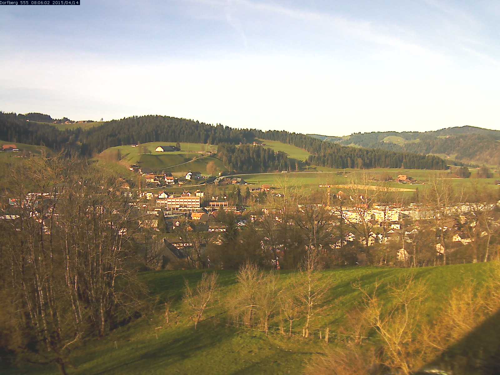 Webcam-Bild: Aussicht vom Dorfberg in Langnau 20150414-080601