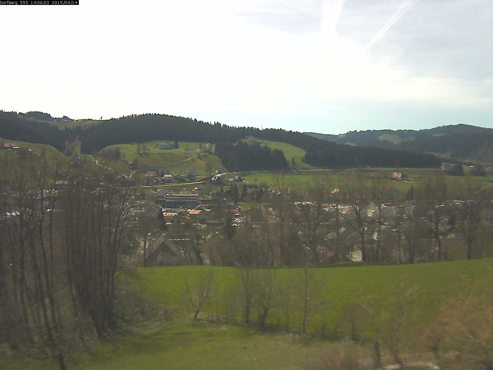 Webcam-Bild: Aussicht vom Dorfberg in Langnau 20150414-140601