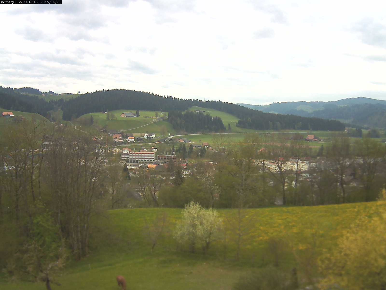 Webcam-Bild: Aussicht vom Dorfberg in Langnau 20150425-180601