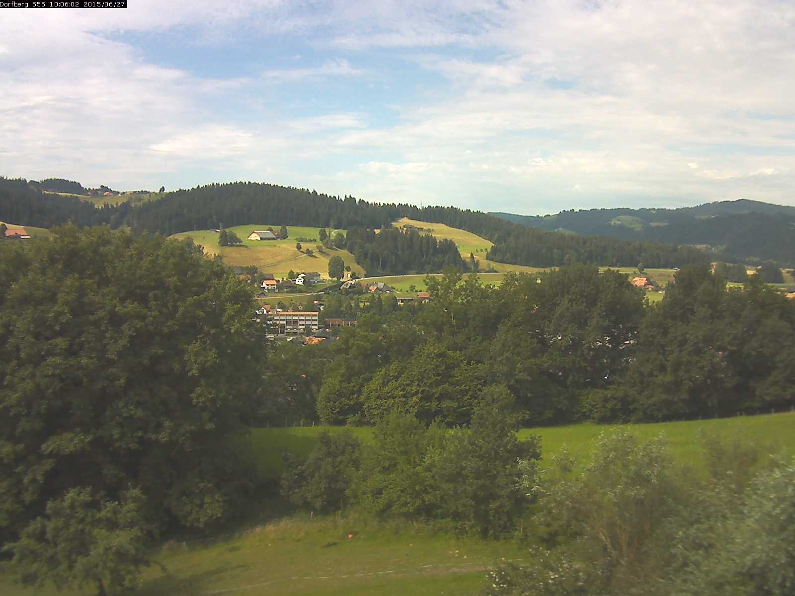 Webcam-Bild: Aussicht vom Dorfberg in Langnau 20150627-100601
