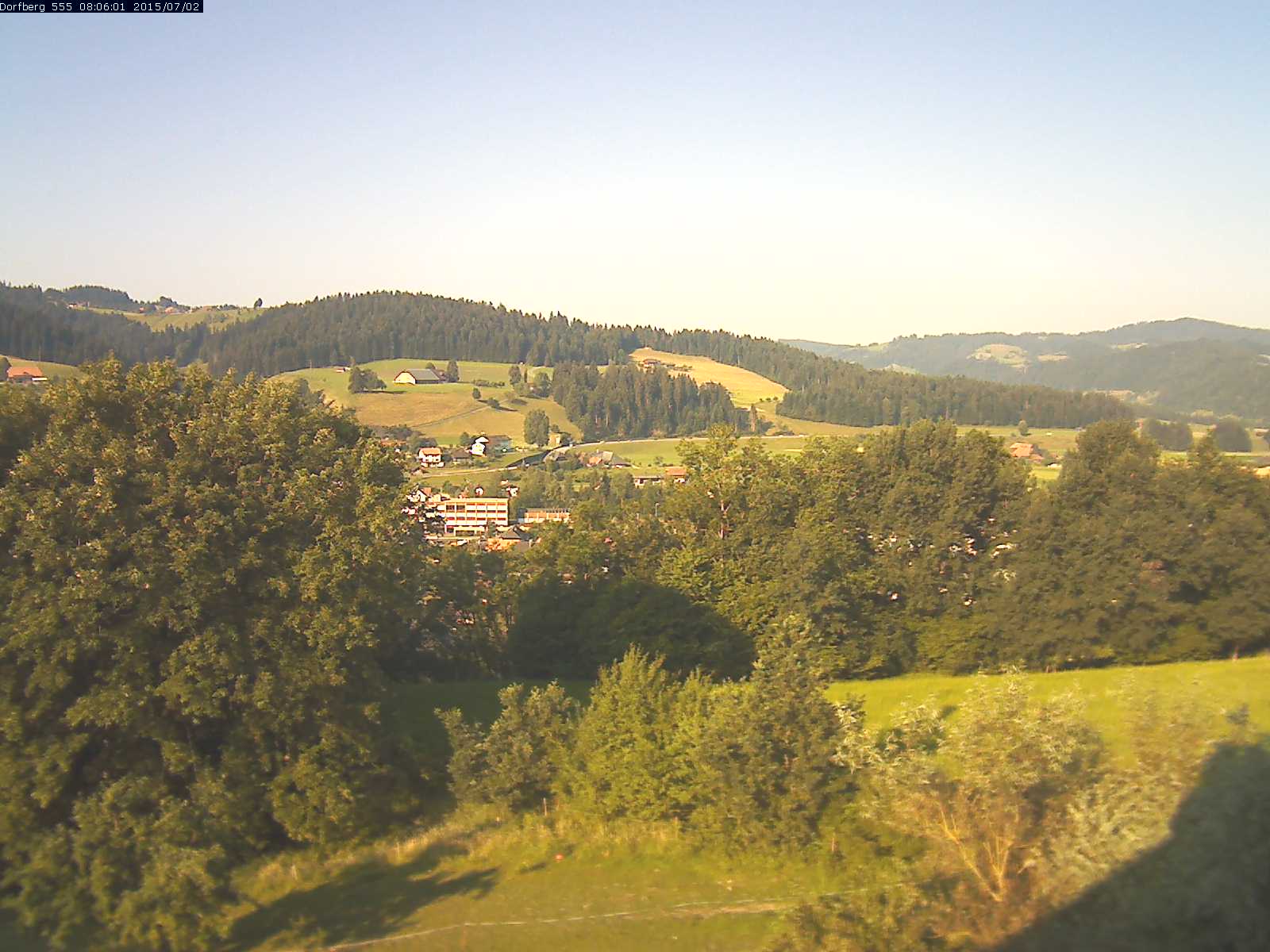 Webcam-Bild: Aussicht vom Dorfberg in Langnau 20150702-080601