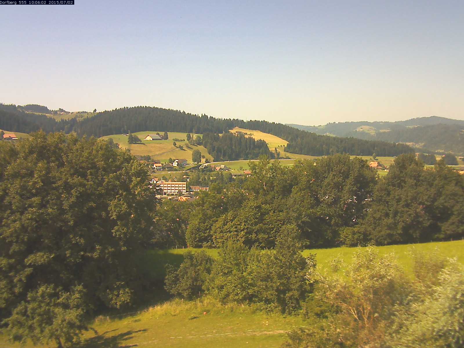 Webcam-Bild: Aussicht vom Dorfberg in Langnau 20150702-100601