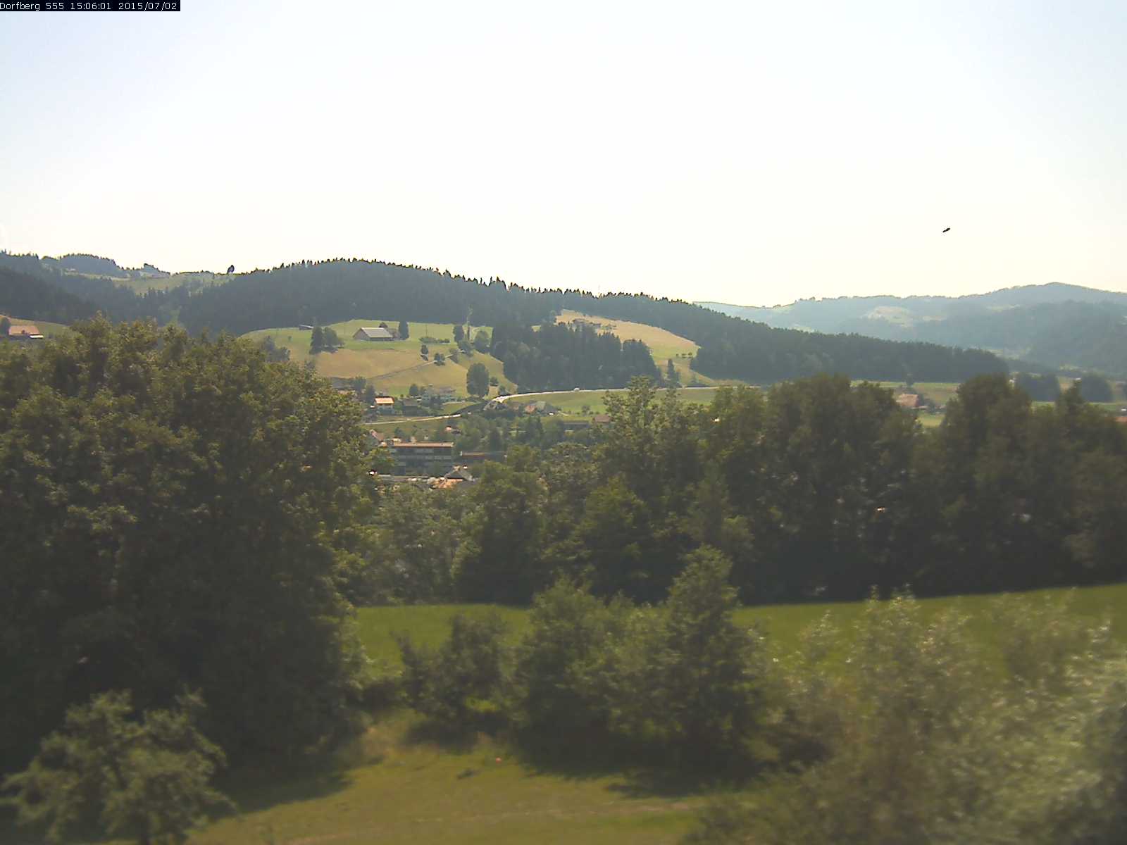 Webcam-Bild: Aussicht vom Dorfberg in Langnau 20150702-150601