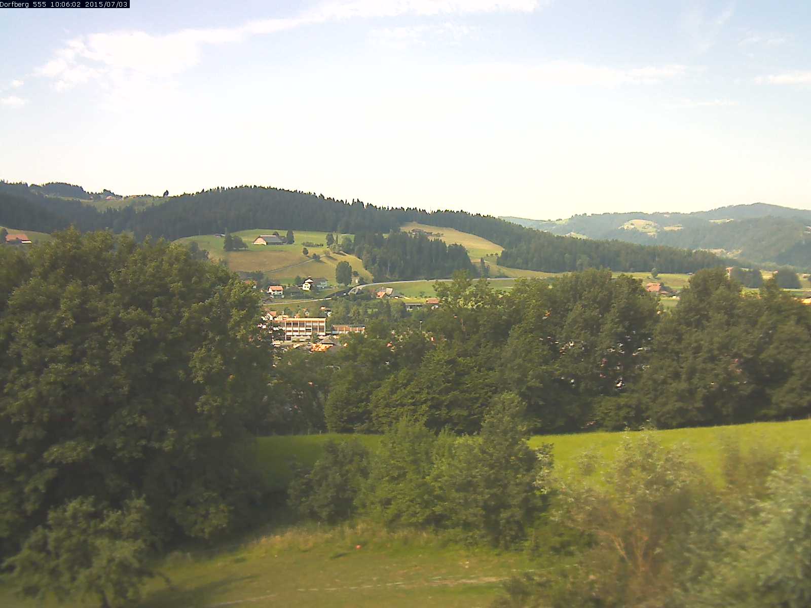 Webcam-Bild: Aussicht vom Dorfberg in Langnau 20150703-100601