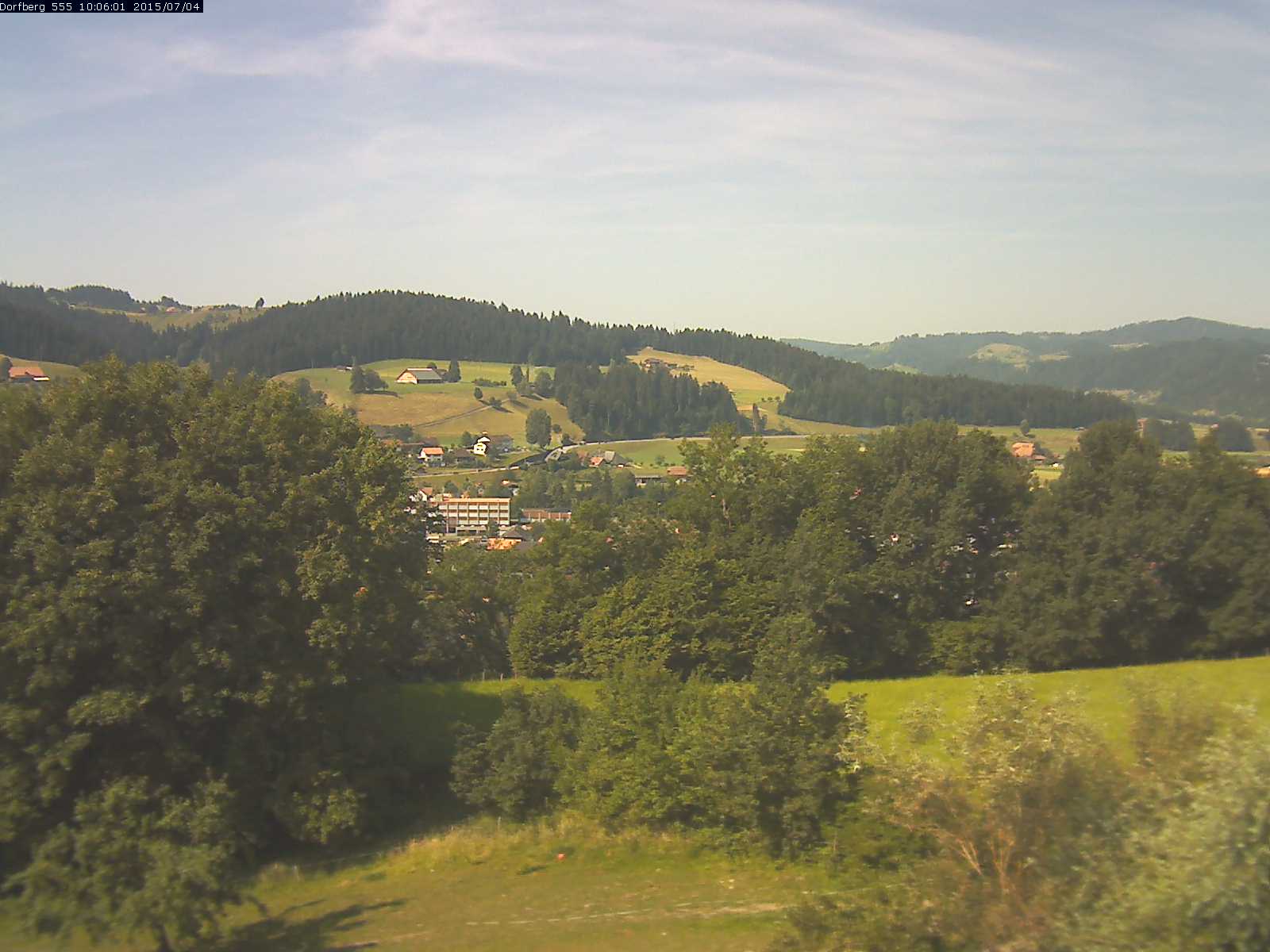 Webcam-Bild: Aussicht vom Dorfberg in Langnau 20150704-100601