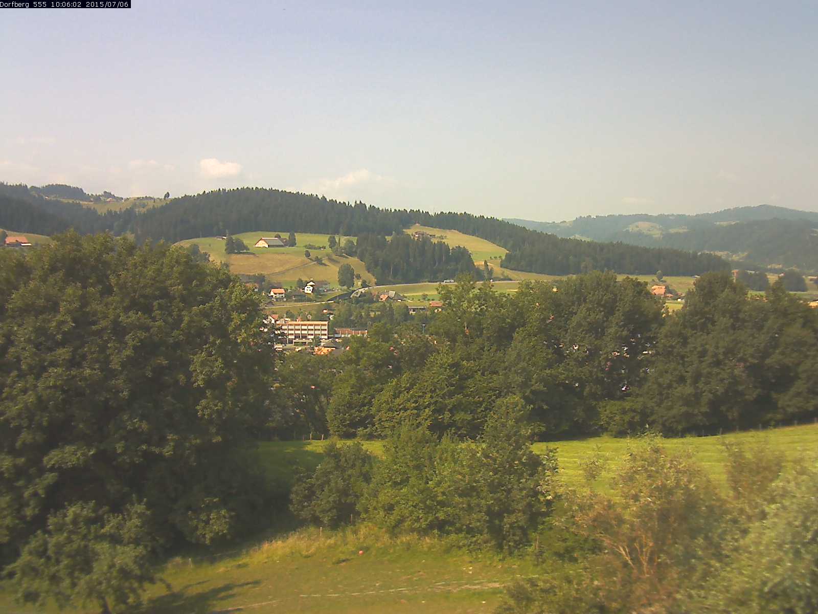 Webcam-Bild: Aussicht vom Dorfberg in Langnau 20150706-100601