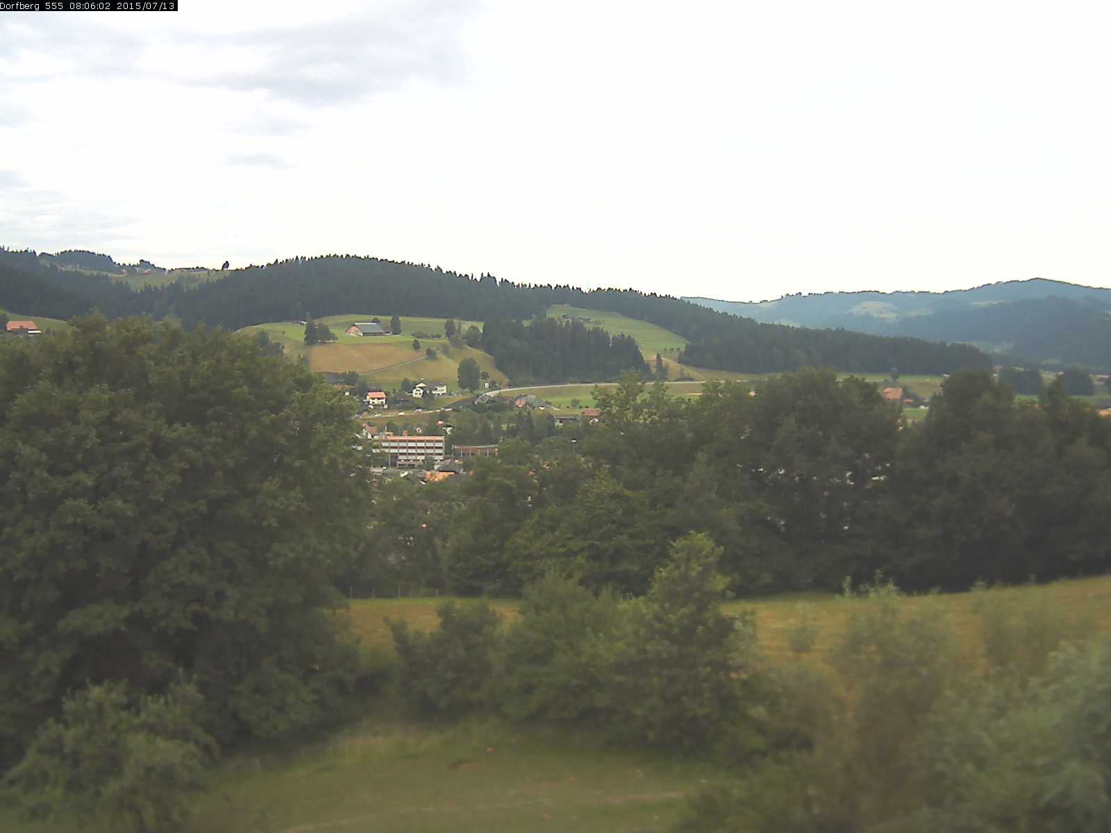 Webcam-Bild: Aussicht vom Dorfberg in Langnau 20150713-080601