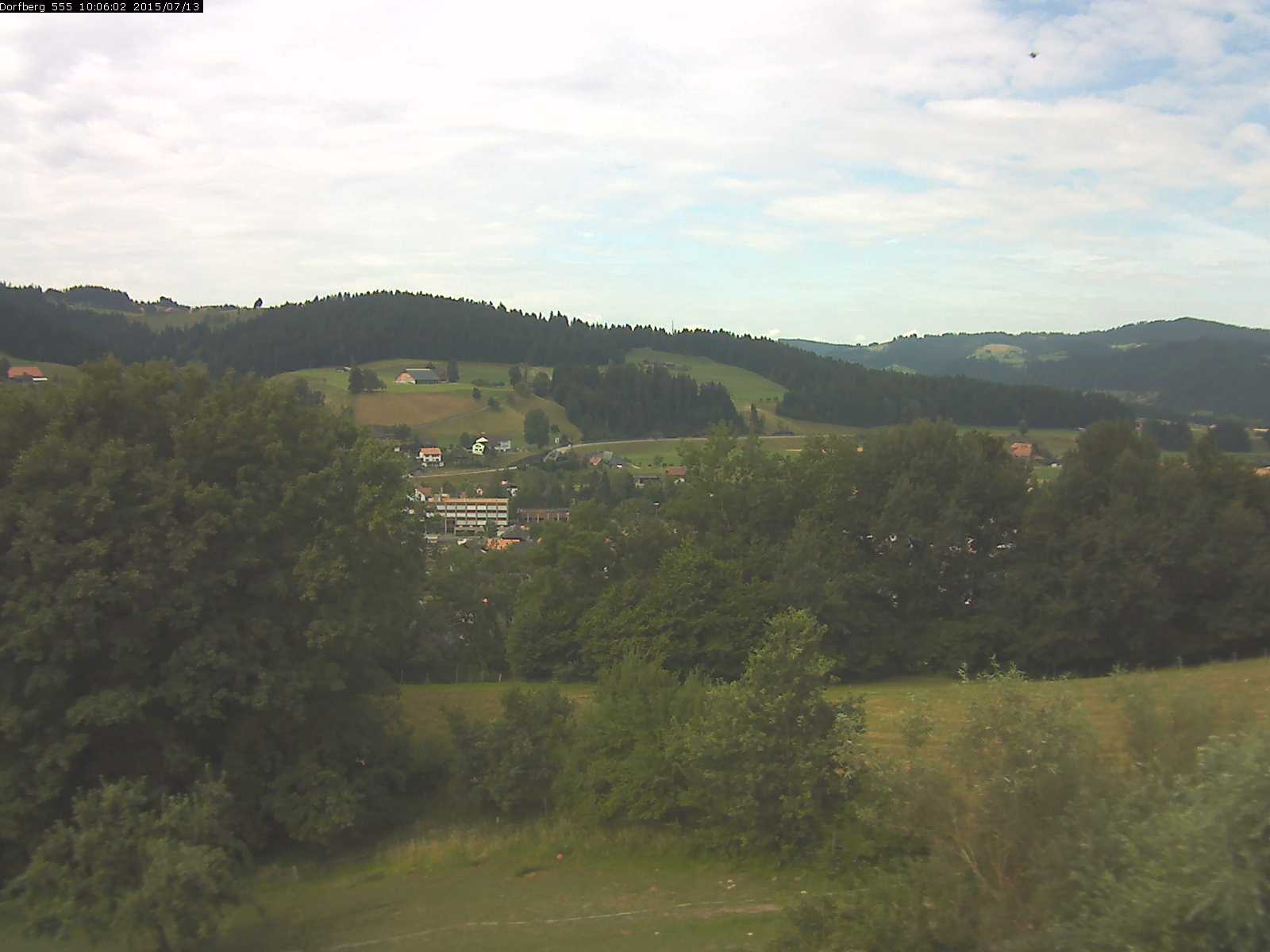 Webcam-Bild: Aussicht vom Dorfberg in Langnau 20150713-100601