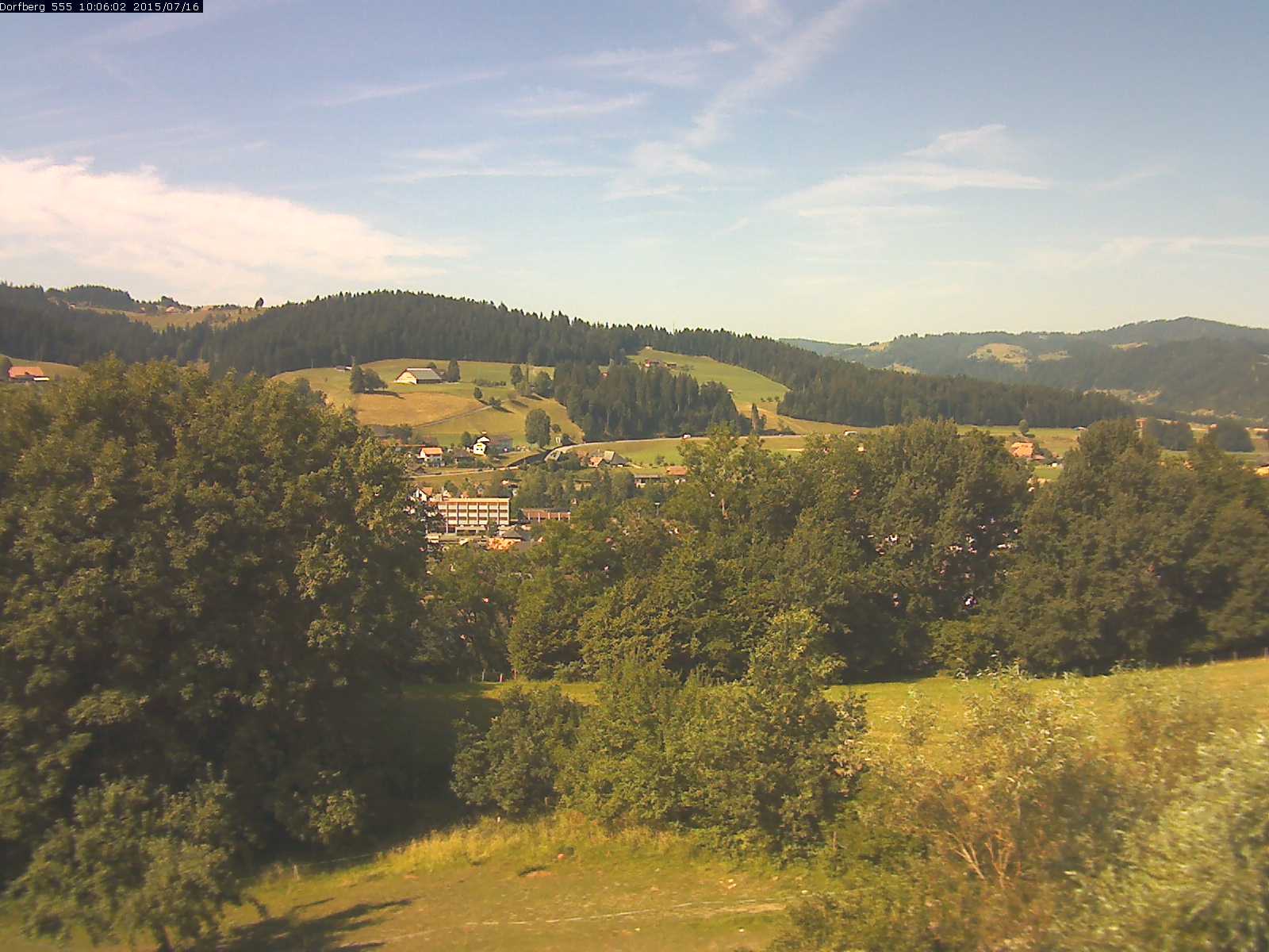 Webcam-Bild: Aussicht vom Dorfberg in Langnau 20150716-100601