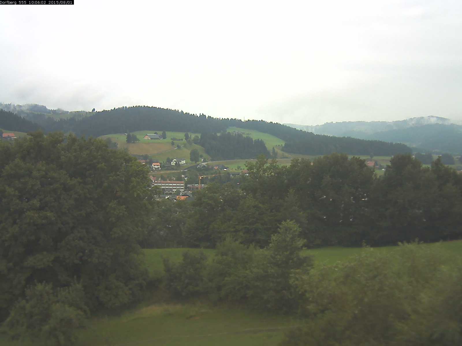 Webcam-Bild: Aussicht vom Dorfberg in Langnau 20150801-100601