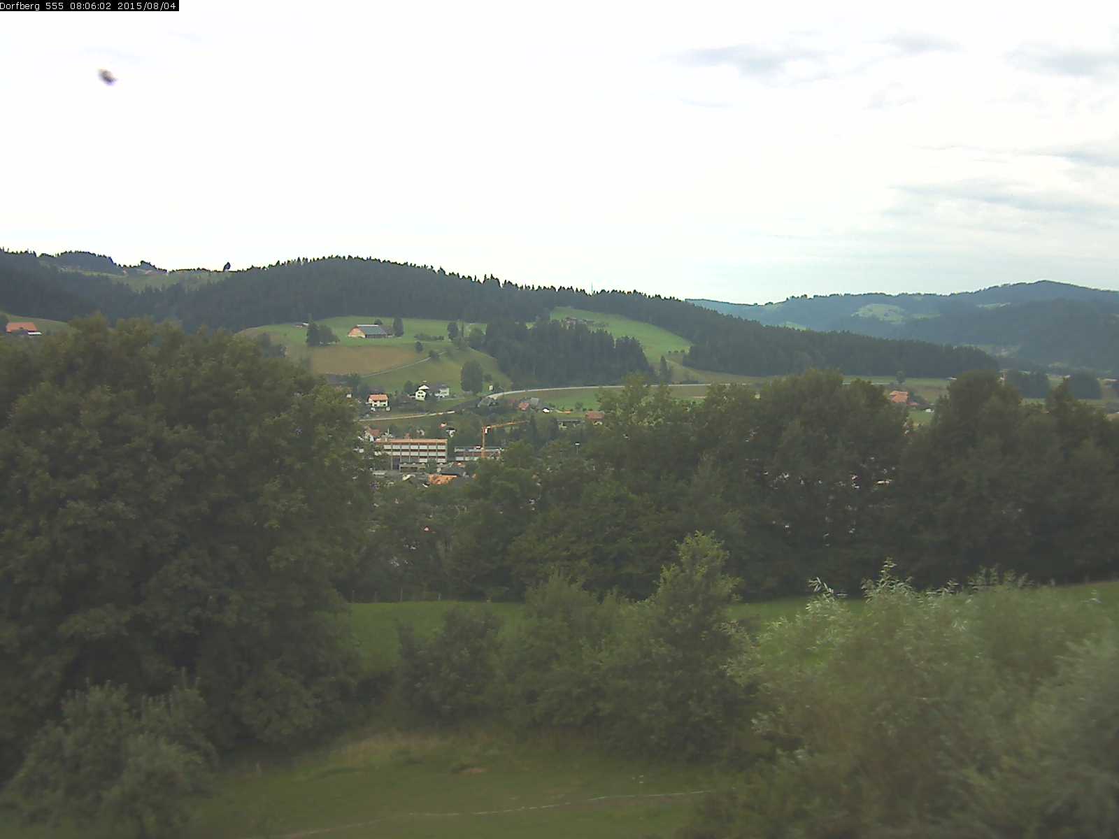 Webcam-Bild: Aussicht vom Dorfberg in Langnau 20150804-080601