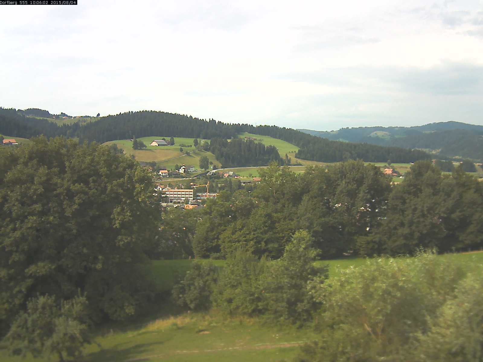 Webcam-Bild: Aussicht vom Dorfberg in Langnau 20150804-100601