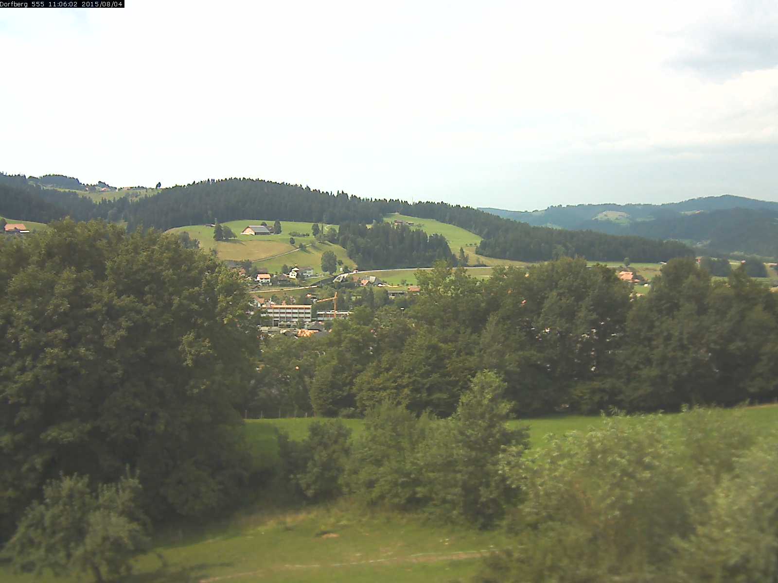 Webcam-Bild: Aussicht vom Dorfberg in Langnau 20150804-110602