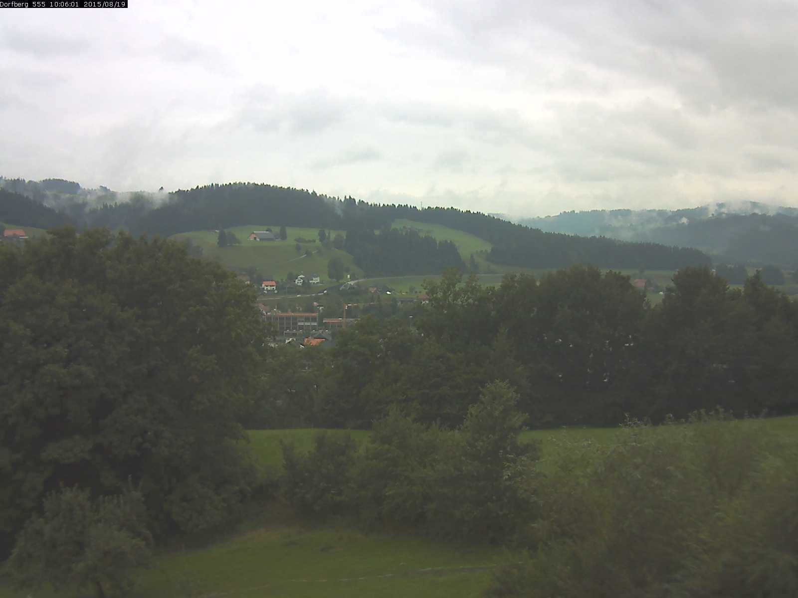 Webcam-Bild: Aussicht vom Dorfberg in Langnau 20150819-100601