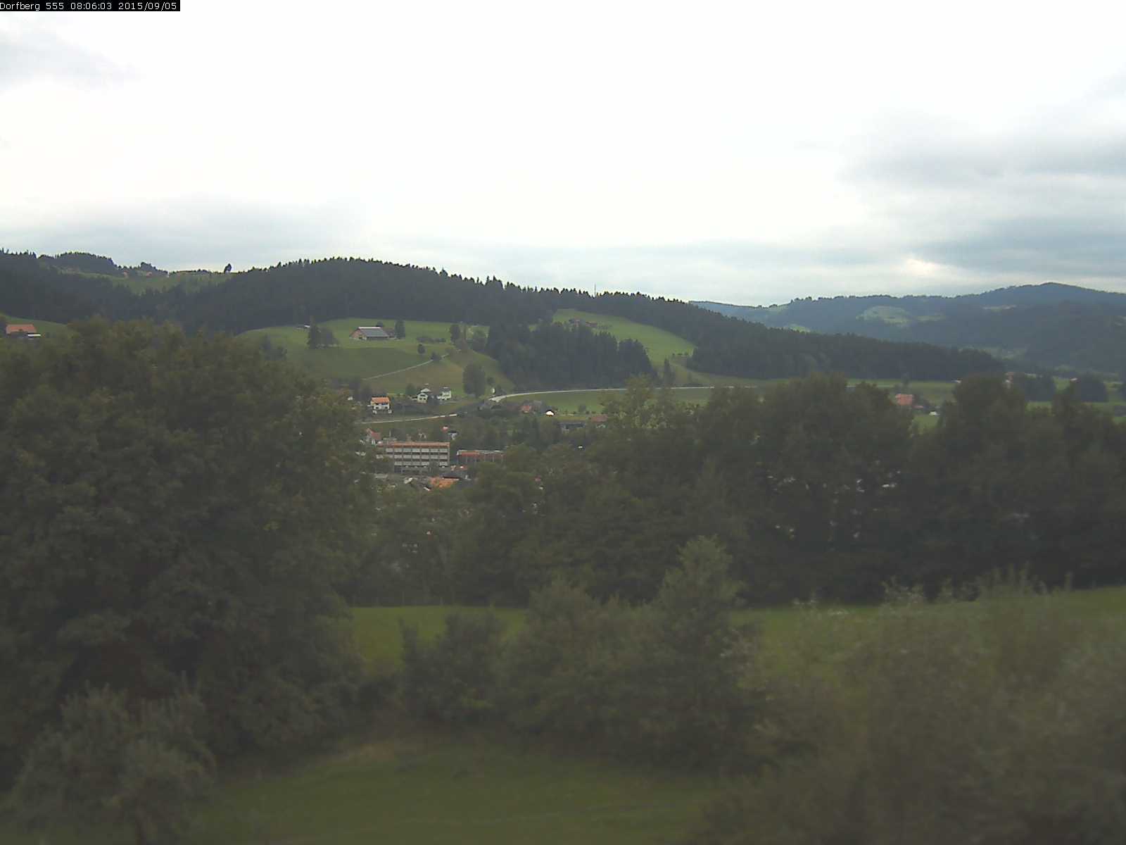 Webcam-Bild: Aussicht vom Dorfberg in Langnau 20150905-080601