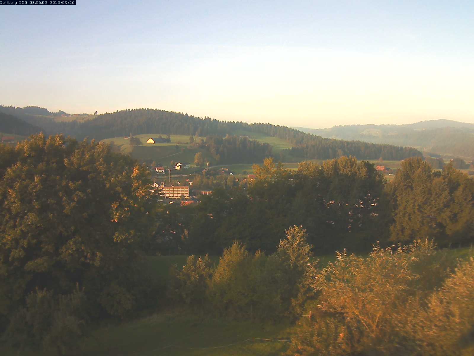 Webcam-Bild: Aussicht vom Dorfberg in Langnau 20150926-080601