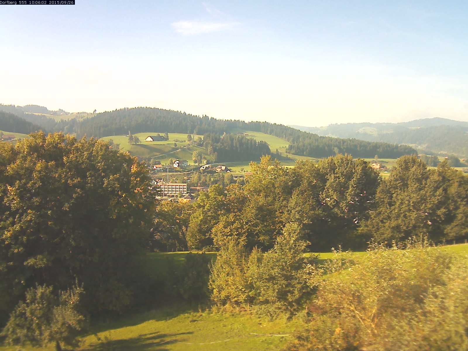Webcam-Bild: Aussicht vom Dorfberg in Langnau 20150926-100601