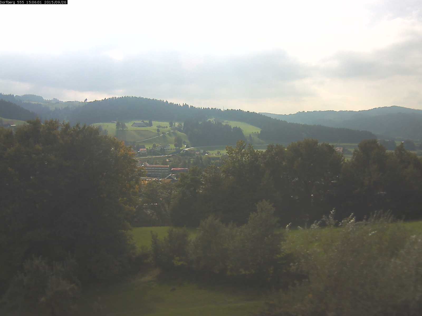 Webcam-Bild: Aussicht vom Dorfberg in Langnau 20150926-150601