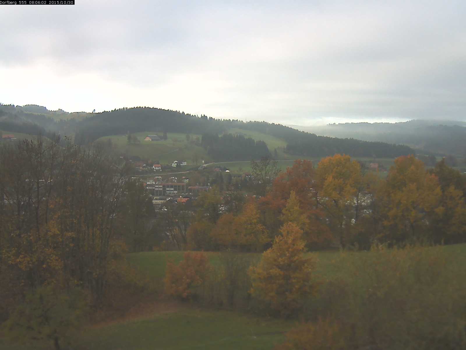 Webcam-Bild: Aussicht vom Dorfberg in Langnau 20151030-080601