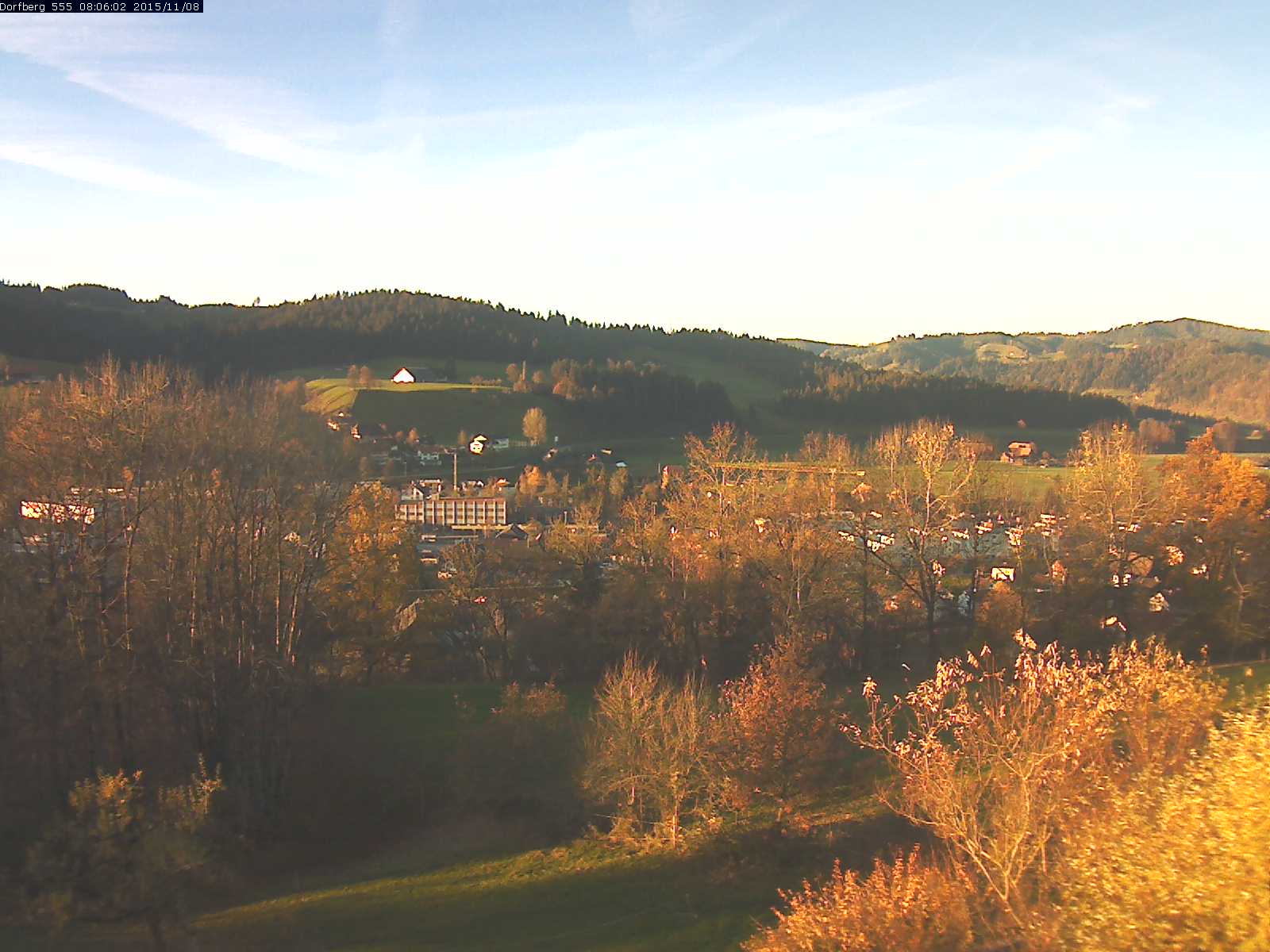 Webcam-Bild: Aussicht vom Dorfberg in Langnau 20151108-080601