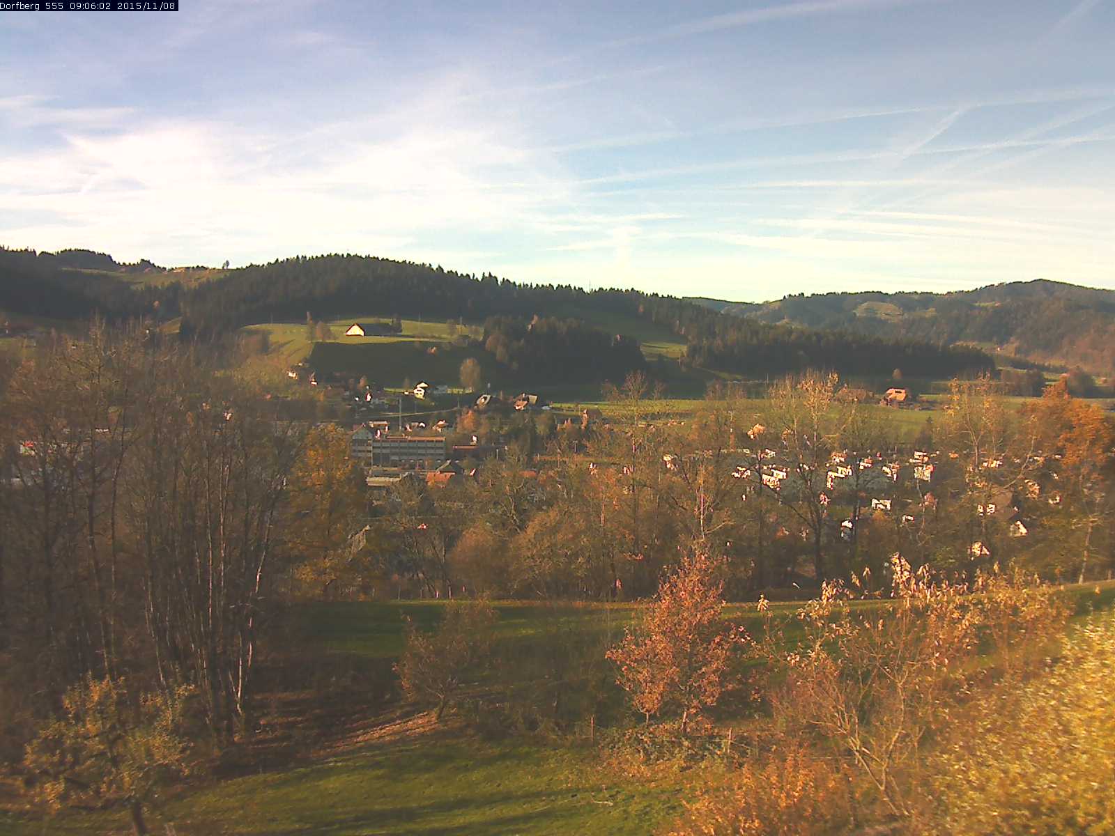 Webcam-Bild: Aussicht vom Dorfberg in Langnau 20151108-090602