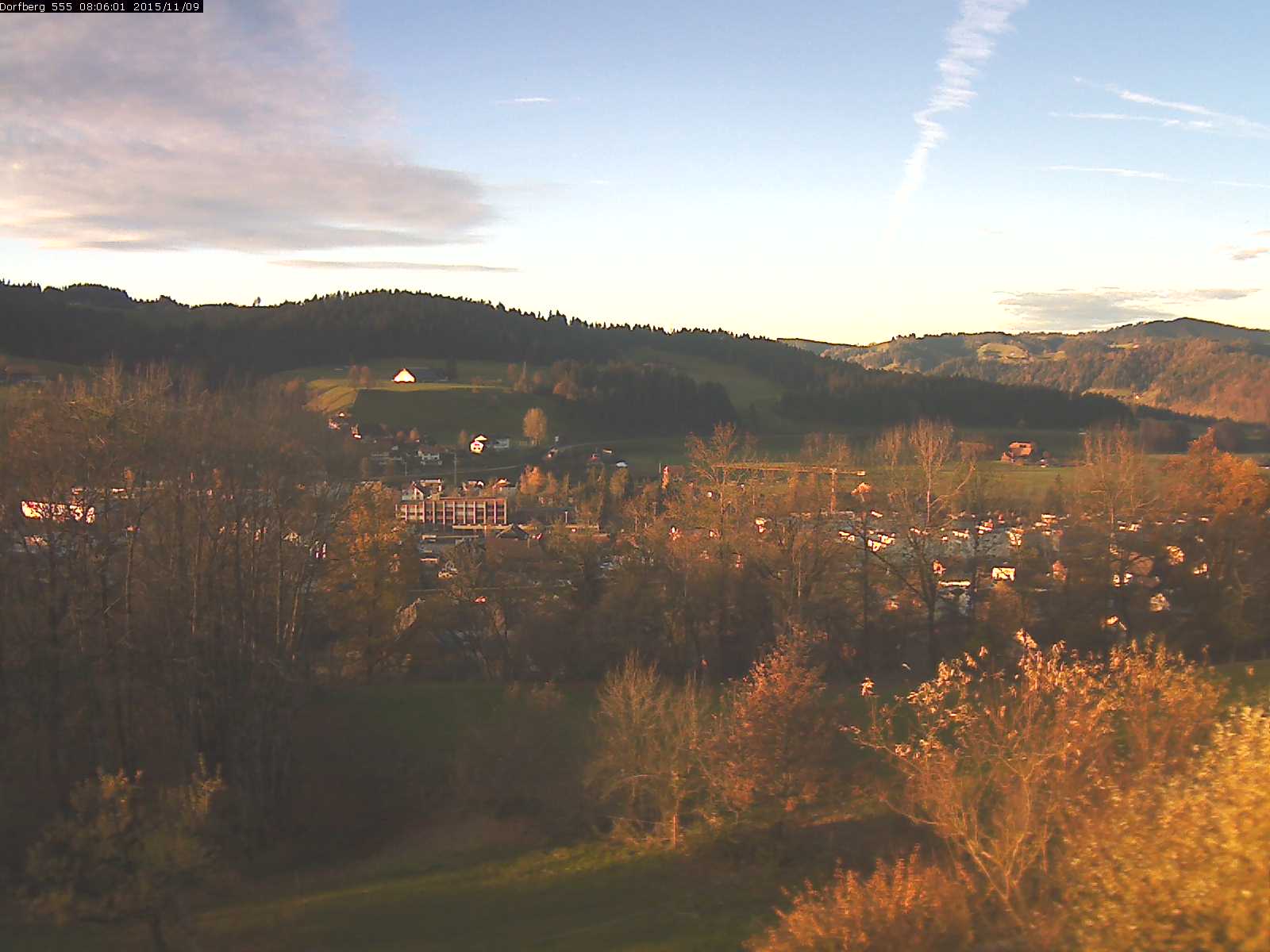 Webcam-Bild: Aussicht vom Dorfberg in Langnau 20151109-080601