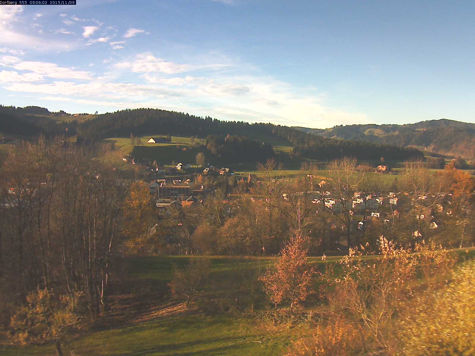 Webcam-Bild: Aussicht vom Dorfberg in Langnau 20151109-090601