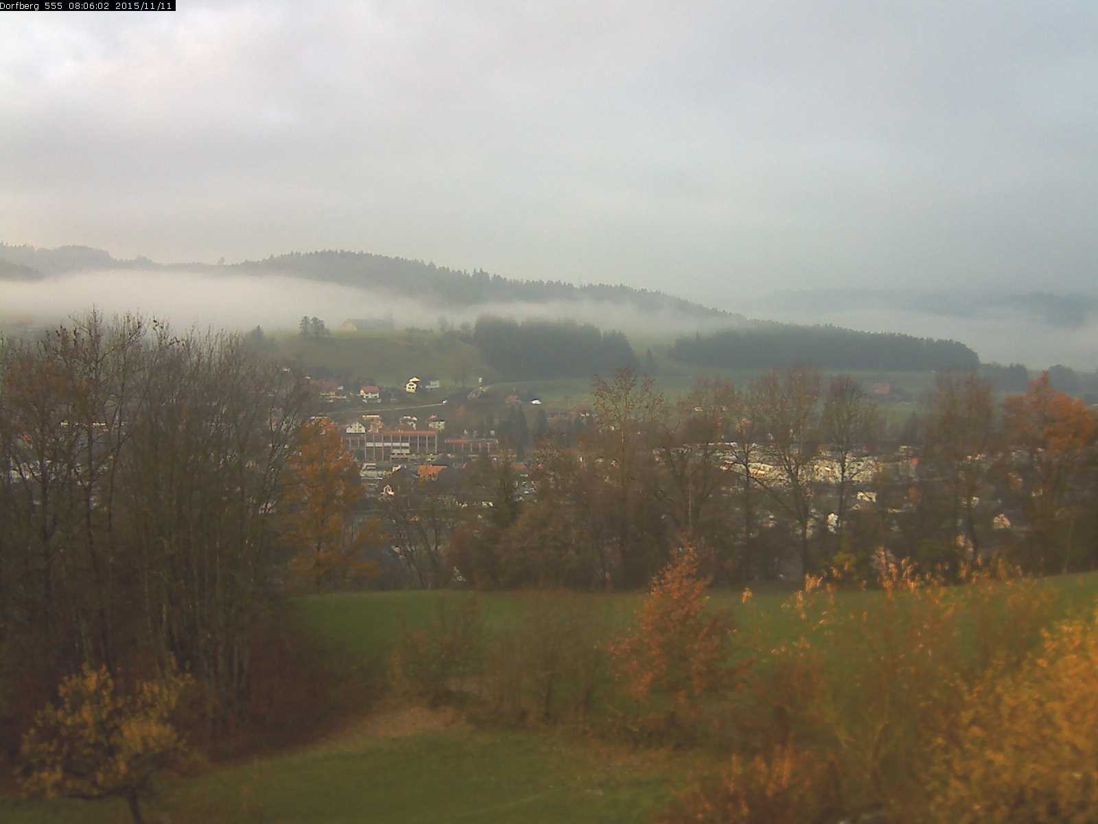 Webcam-Bild: Aussicht vom Dorfberg in Langnau 20151111-080601