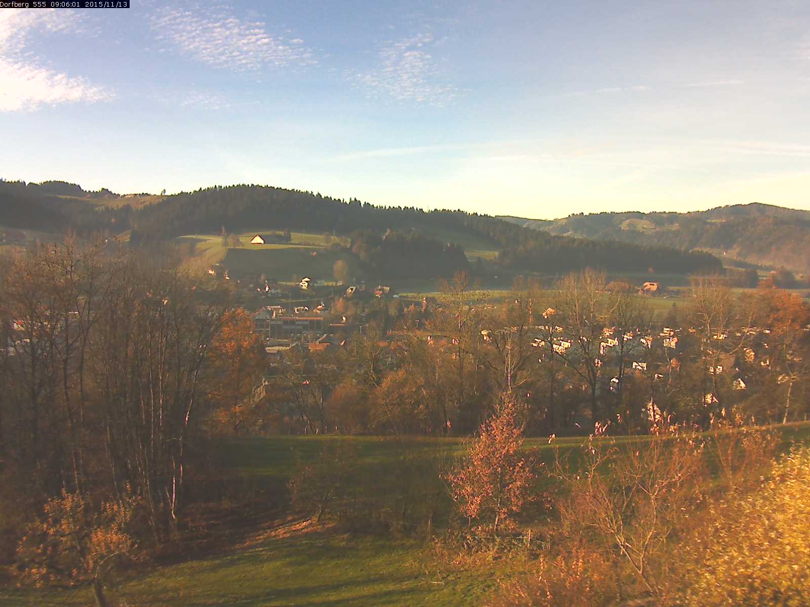 Webcam-Bild: Aussicht vom Dorfberg in Langnau 20151113-090601